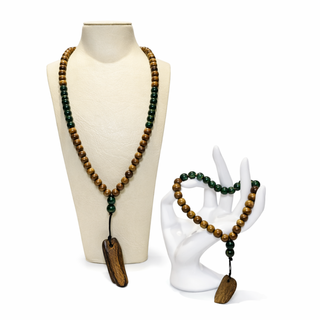 Collier & Bracelet Élégance Émeraude