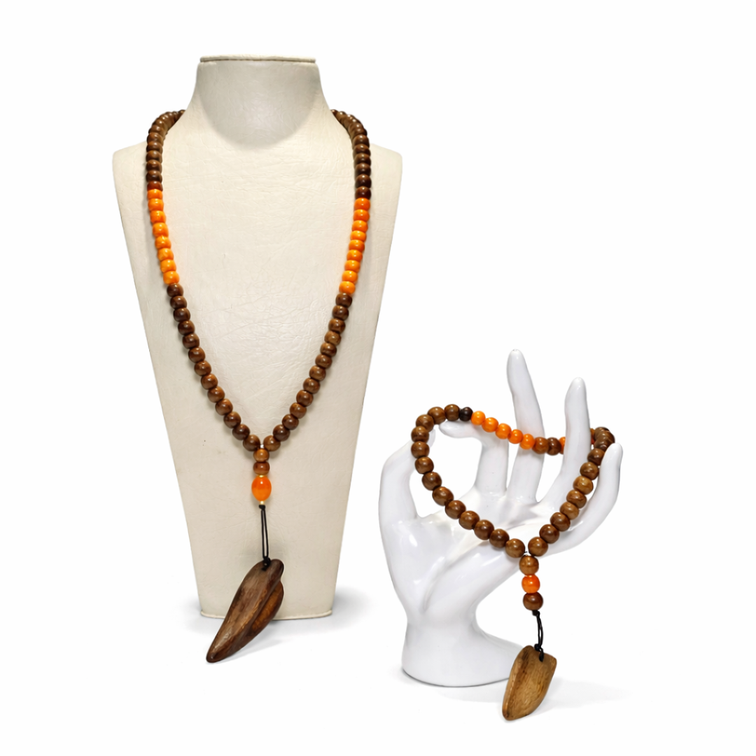 Collier & Bracelet Éclat Orange