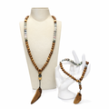 Collier & Bracelet Élégance Naturelle Multicolore
