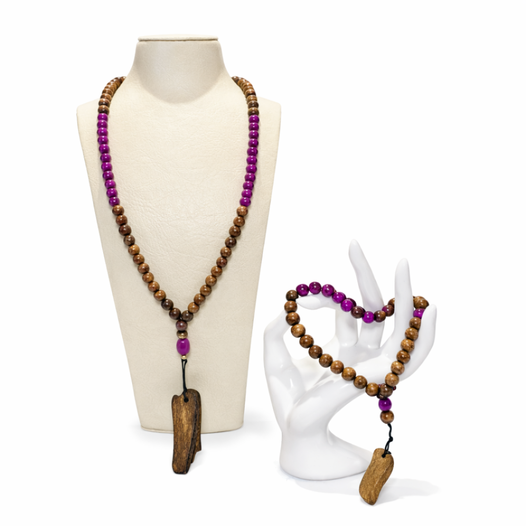 Collier & Bracelet Éclat Violet