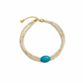 Bracelet  perles naturelles - ref 1