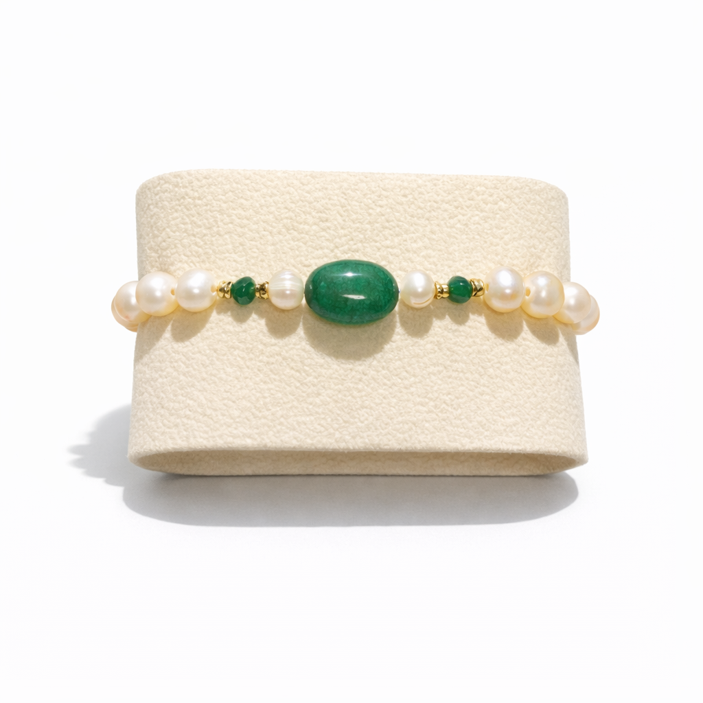 Bracelet Harmonie Émeraude