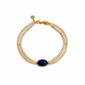 Bracelet  perles naturelles - ref 6