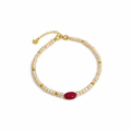 Bracelet  perles naturelles - ref 5